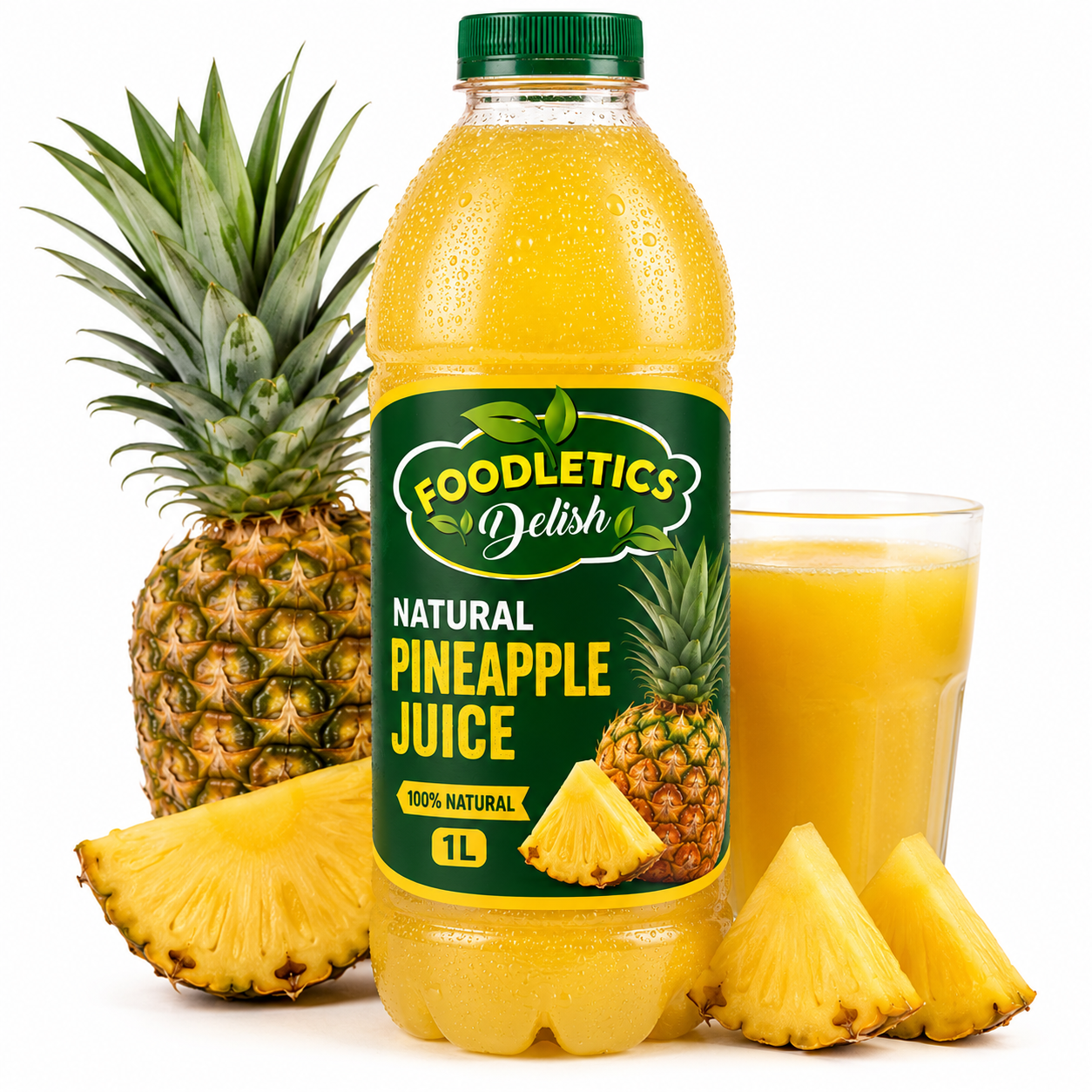 Natural Pineapple Juice (1L)